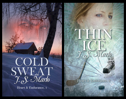 Book covers for Cold Sweat and Thin Ice