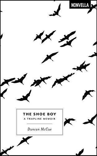 The Shoe Boy book cover: black birds on a white background